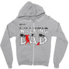 papa dad Zipper Hoodie