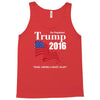 trump 2016 election make america great again Tank Top