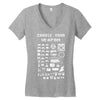 choose your weapon gamers Women's V-Neck T-Shirt