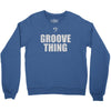 bass it's a groove thing Crewneck Sweatshirt