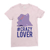 #crazylover clearance Ladies Fitted T-Shirt