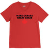 Make Canada Great Again V-Neck Tee
