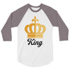 king 3/4 Sleeve Shirt