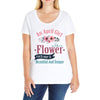 An April Girl Like AFlowers Ladies Curvy T-Shirt
