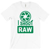 i shoot raw photography camera photograph T-Shirt