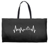 Heart Beats Mountain Weekender Totes