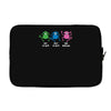 three monkeys talking nonsense Laptop sleeve