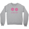 all natural 20 breasts dice Crewneck Sweatshirt