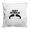 mustache (2) Throw Pillow