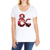 dungeons dragons Ladies Curvy T-Shirt