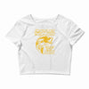 i'm all about that bass! Crop Top