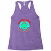 question your thinking flowy crop Racerback Tank