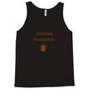 Grandpa Powered by coffee Tank Top