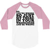 you're wrong 3/4 Sleeve Shirt