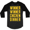 winner winner chicken dinner 2 3/4 Sleeve Shirt