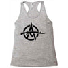 gun logo Racerback Tank