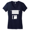 floppy disk Women's V-Neck T-Shirt