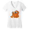 les entrechats noir Women's V-Neck T-Shirt
