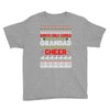 santa only comes once a year grandad is always here to cheer Youth Tee