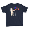 Astronaut Celebrating Independence  Day at 1776 Youth Tee