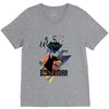 who loves doberman V-Neck Tee