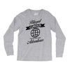 blessed are the curious for they shall have adventures Long Sleeve Shirts