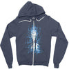 rainy souls Zipper Hoodie