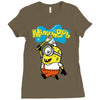 minion bob Ladies Fitted T-Shirt