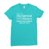 science matters Ladies Fitted T-Shirt