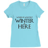 Winter (f80) Ladies Fitted T-Shirt