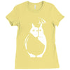 totoro  my neighbour anime catbus miyazaki tee Ladies Fitted T-Shirt