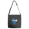 sci fi sacrilege Adjustable Strap Totes