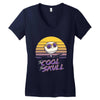 jack schoolington Women's V-Neck T-Shirt