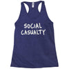 social casualty Racerback Tank