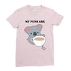 My Puns Are Ladies Fitted T-Shirt