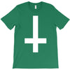 wasted youth inverted cross indie geek swag funny T-Shirt