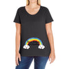 You're Looking At A Rainbow Ladies Curvy T-Shirt