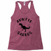 Auntiesaurus Racerback Tank