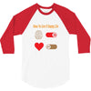 How To Live A Happy Life 3/4 Sleeve Shirt