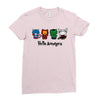 hello avengers Ladies Fitted T-Shirt