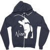 nico retro velvet underground in stock Zipper Hoodie