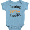 resting witch face   fall t shirt   funny halloween Baby Onesie