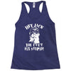 uncle si you can't fix stupid duck dynasty hey jack Racerback Tank