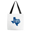 tejanos for beto Tote Bags