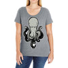 octopus Ladies Curvy T-Shirt