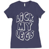 lick my legs Ladies Fitted T-Shirt