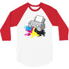 printer 3/4 Sleeve Shirt