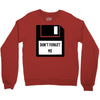 Don't Forget Me Disk Crewneck Sweatshirt