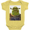 shrek mug shot funny Baby Bodysuit