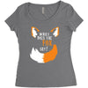 for fox sake Women's Triblend Scoop T-shirt